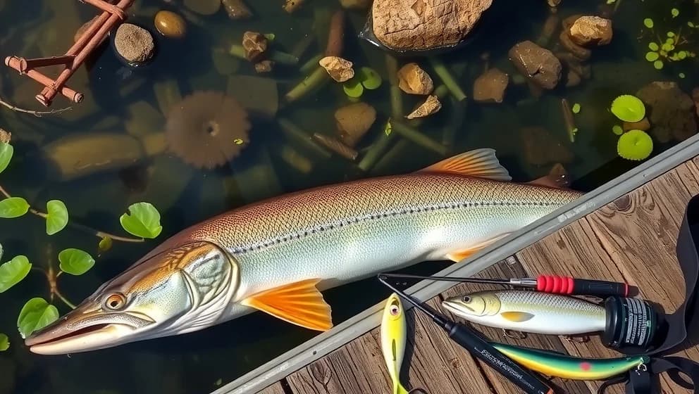 David Lundqvist och hans stora gäddor