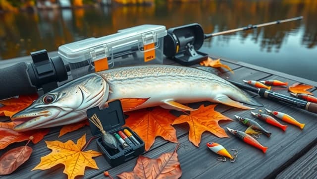 Fiska gädda på hösten och få större fångster