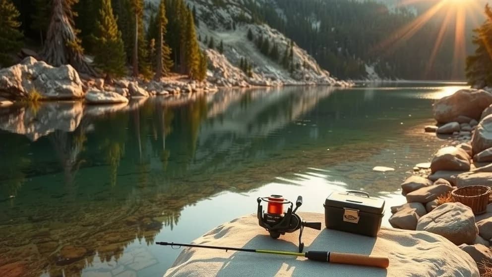 Fiska röding i fjällen för nybörjare