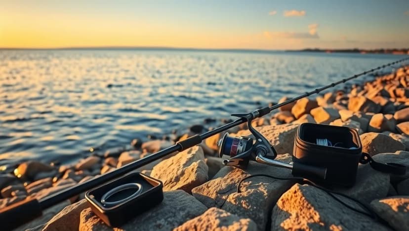 Fiske Vättern från land för nybörjare