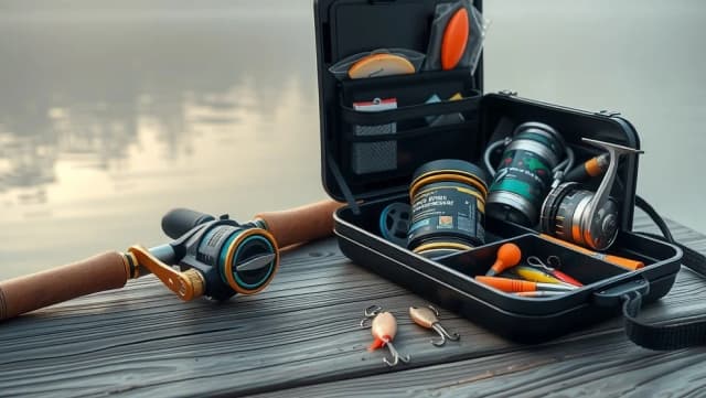 Meta med kastspö för nybörjare