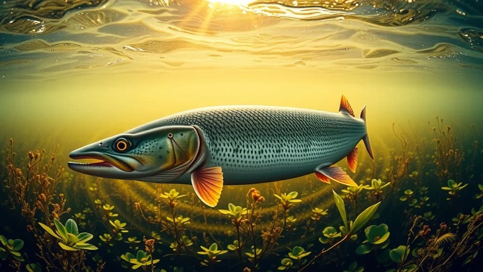 När leker gäddan under året