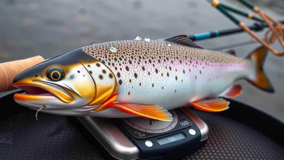 Sveriges största öring väger hur mycket